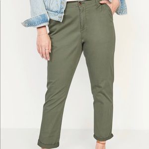 Old Navy high waisted chino pants